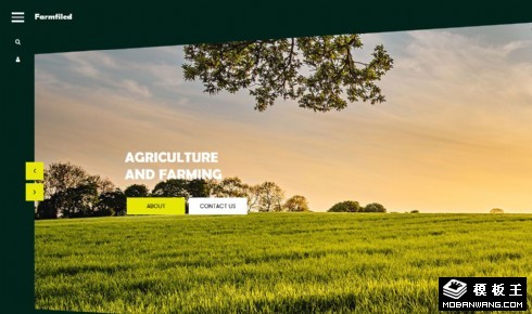 农场生态产品网页模板